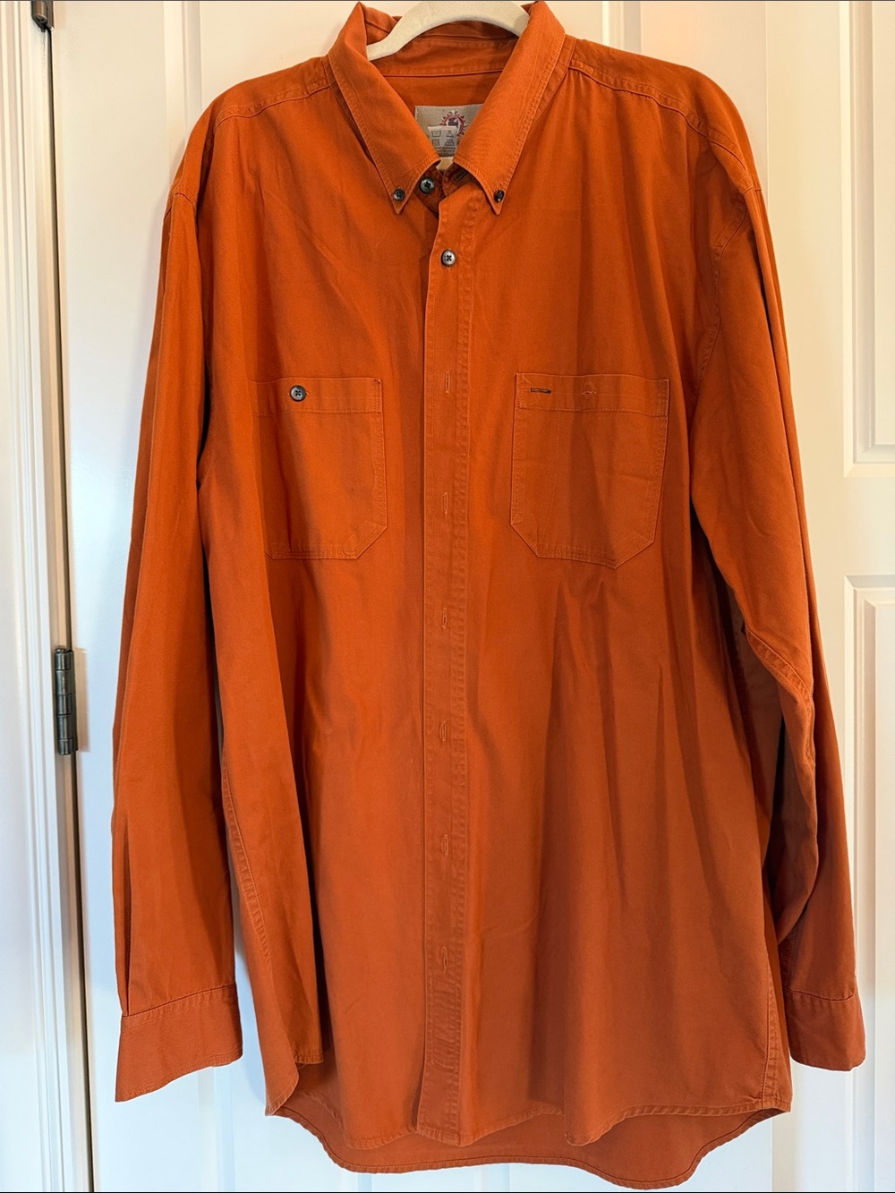 The Territory Ahead Men's Shirt Jacket in Orange